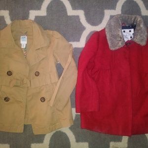 Girls sz 5t jackets/coats